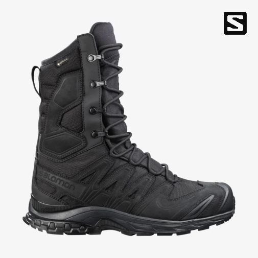 Black Salomon Xa Forces 8 GTX EN Women's Tactical Boots | IE TB6290